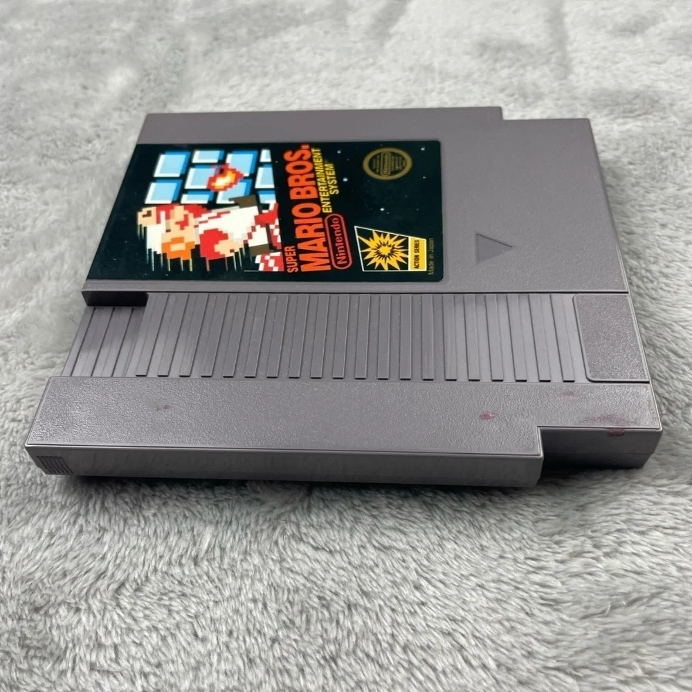 Super Mario Bros Nintendo NES Authentic Original Tested Retro Vintage Game CIB